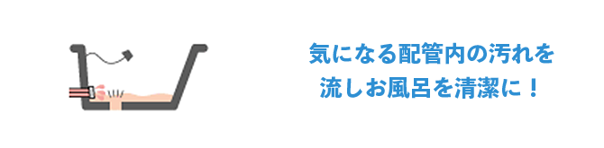 手動配管洗浄機能